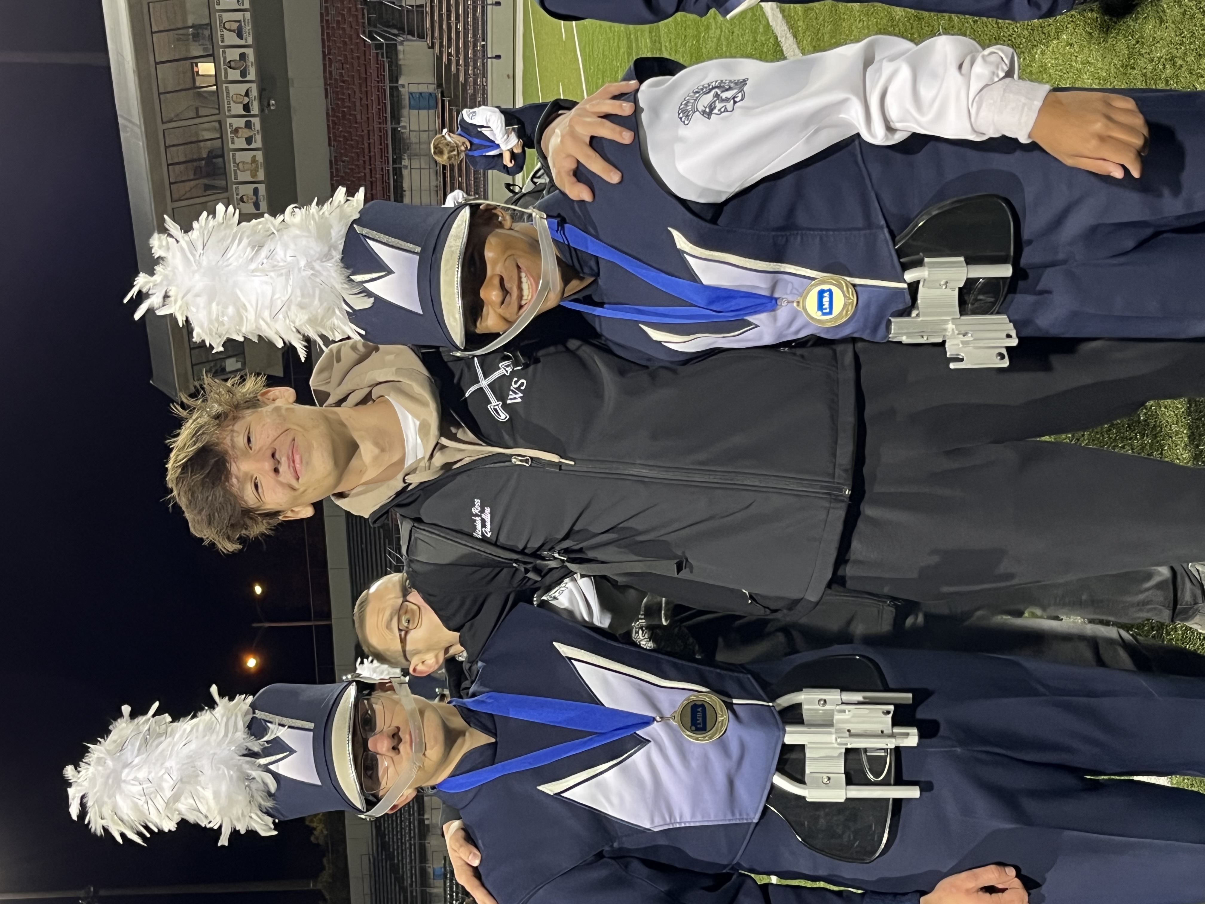 Erie Veterans Statdium with my HS Marching Band